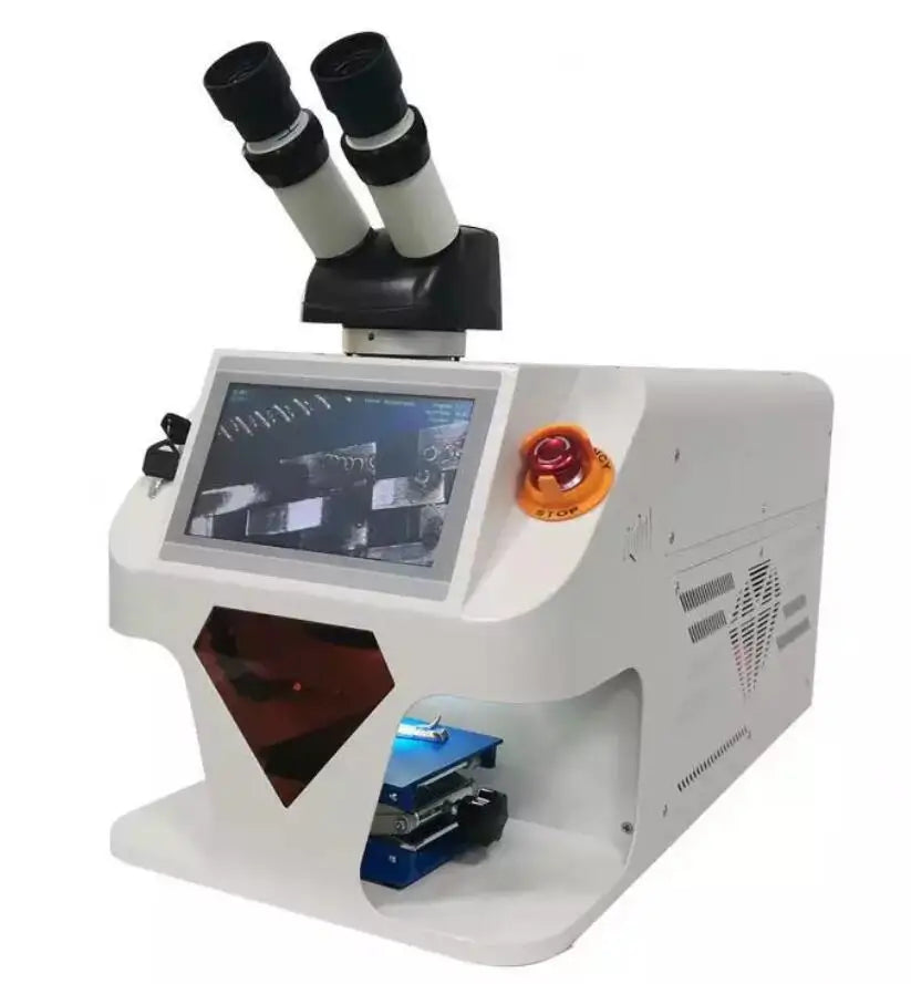 60W Mini Jewelry Laser Welder Gold Silver Platinum Jewelry Repairing YAG Pulse Spot Welder Jewelry Laser Spot Welding Machine