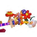 Giant Inflatable Flowers Advertising Decorative Inflatable Flowers With LED Lighting for Wedding Stage