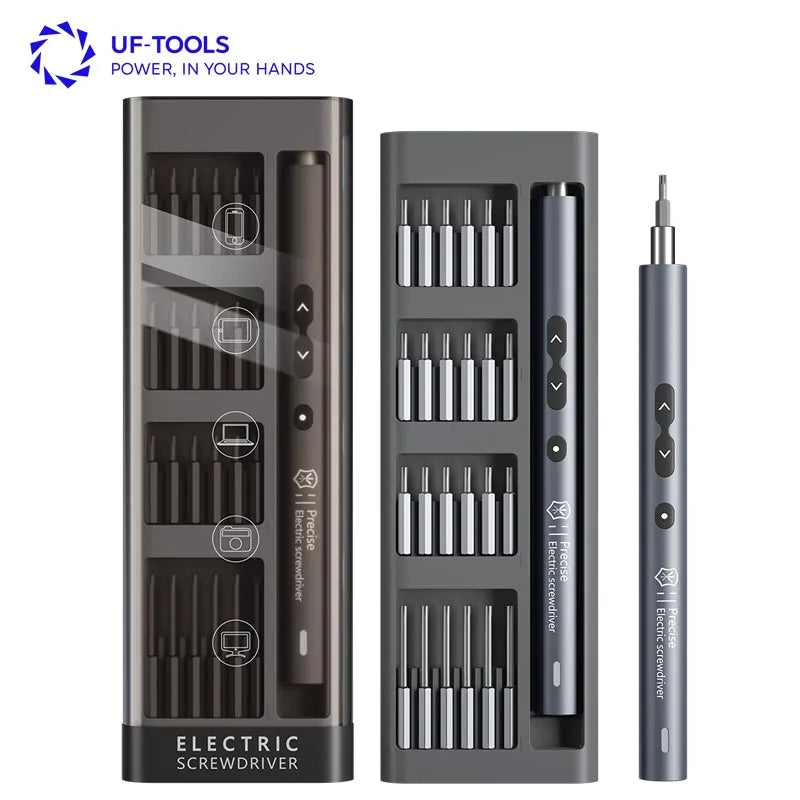 Rechargeable Lithium Cordless Electric Screwdriver Set 3.7V Industrial/DIY 51 1 48 Screwdriver Bits Mini Torque Drill 3N.m