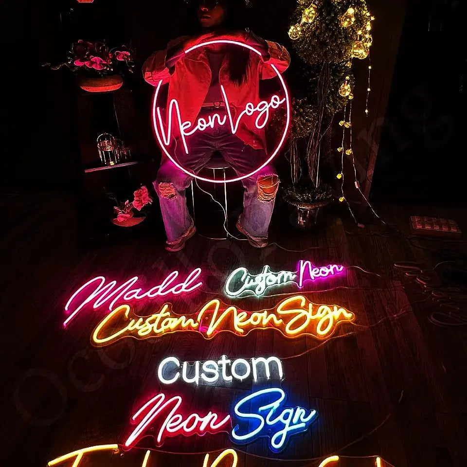 Winbo Personalized Custom Neon Sign Led Rgb Neon Light Wedding Party Home Decoration Wall Hanging Advertising Sign Neon