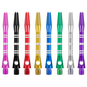 41+5 mm Medium Slim 2BA Sliver Lines Professional Dart Stems Accessory Aluminium Dart Shafts