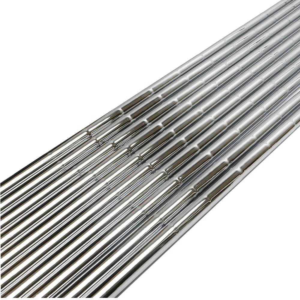 Wholesale Custom Silver Chrome Plating Stepped Golf Club Steel Shafts