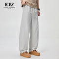 Custom Men's 2026 New for Brand American Retro High Street Ruffian Handsome Stitching Loose Breathable 100% Polyester Pants