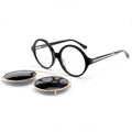 DOISYER New Retro Classic Unisex Sunglasses Optical Eyeglasses UV400 Polarized Lenses Magnetic Acetate Material for Men Women