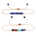 New Arrival 10 Styles 4mm Natural Stone Bracelet Adjustable for Women Men