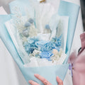 Luxury Modern and Simple Preserved Roses Flower Bouquet Customized Wedding Supplies for Weddings and Valentines Day