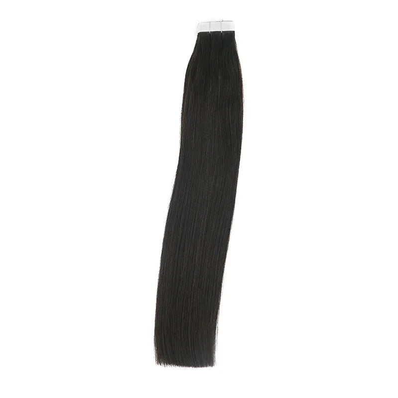 100% Virgin Remy Hair Double Drawn Fast Shipping Tape in Human Hair Russian Tape-in Hair Extensions Natural Color
