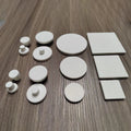 Aquarium Ceramic Coral Frag Plugs Coral Frag Disc & Plate in Round Shape 15mm-40mm Sizes Supporting Coral Growth