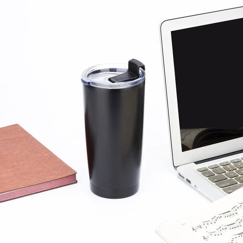 Eco-friendly Double Walled Stainless Steel Travel Coffee Mug Car Vacuum Insulated Reusable Coffee Tumbler Cup
