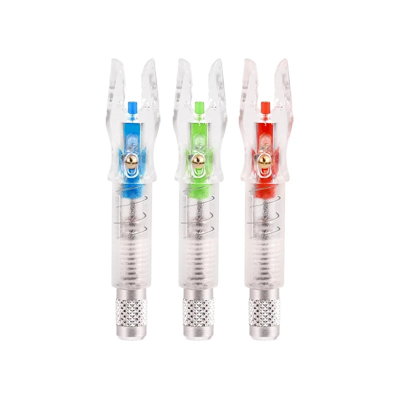 Archery Arrow Nock Compound Recurve Bow Various Replacement Led Lighted Plastic Aluminum Pin 6/6.2/7/8/4.2 Accessories