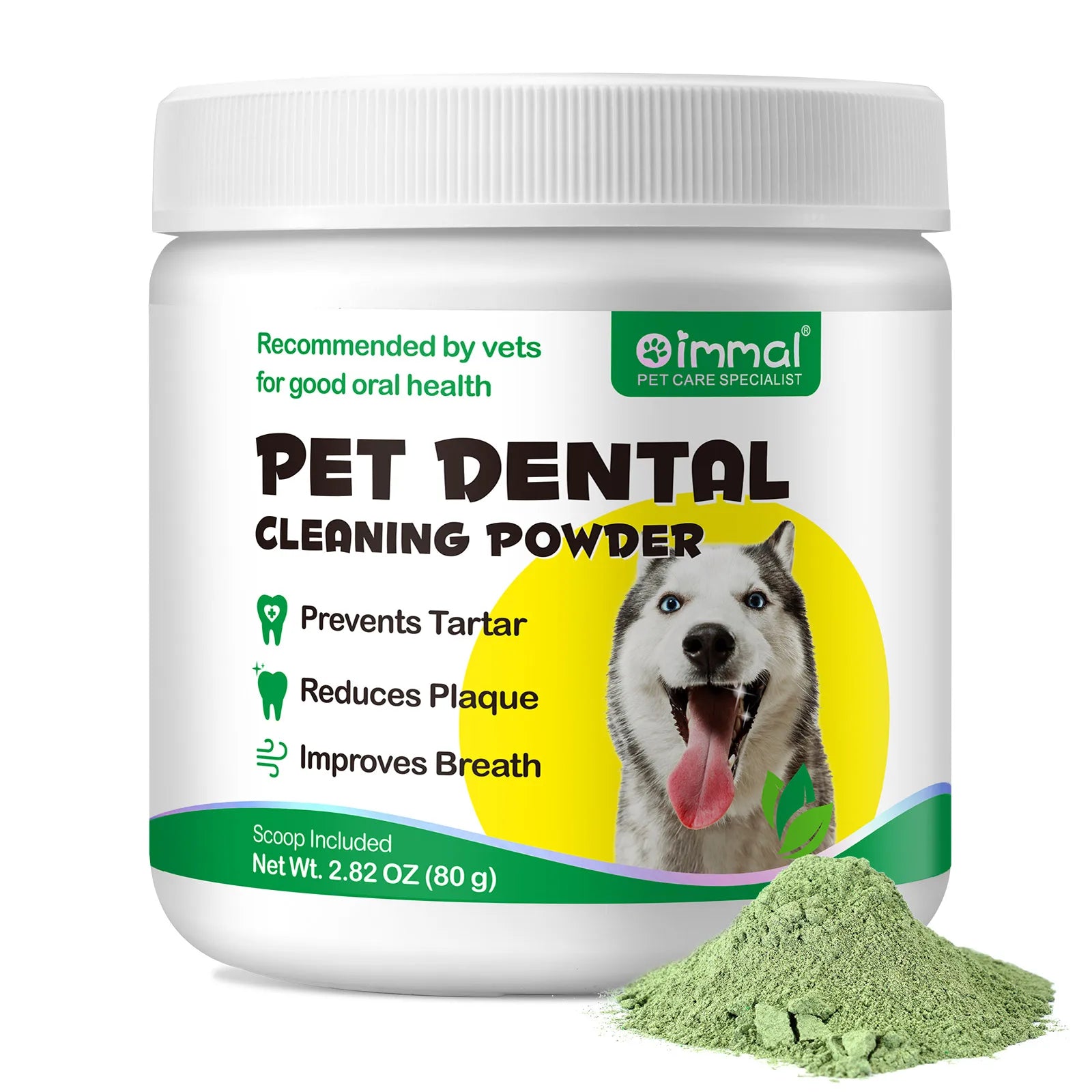 Wholesale Pet Dental Cleansing Powder Custom Oral Care Dry Teeth Cleaning Powder for Dogs Prevents Dental Tartar