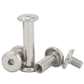 Stainless Steel Binding Post Screw Rivets Hexagon Socket Head Male Female Screw Chicago Screws