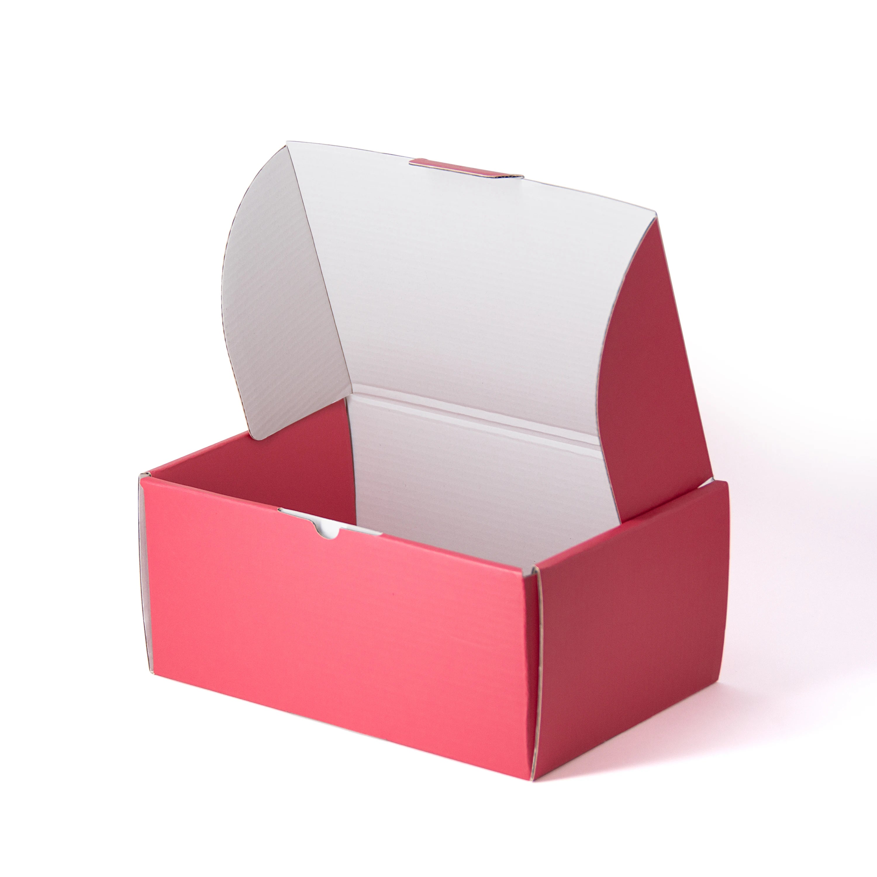 Wholesale Red High-End Carton Corrugated Shipping Luxury Clothes Underwear Mailer Gifts Packaging Kraft Paper Box for Cosmetics