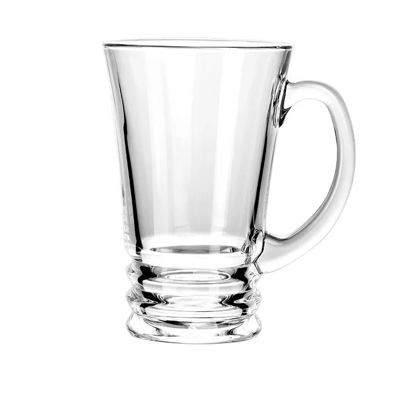 Craft Beer Mug Creative Juice Cup Irish Coffee Glass Thread Thick Base Beer Glass Yard Beer Glass