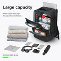 Wholesale Waterproof Oxford Travel Backpack USB Expandable Custom Logo Zipper Closure Separate Shoes Compartment for Men Women MegaBDM