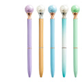Goodstar Queen's Scepter Sports Metal Ballpoint Pen Custom Logo Printed Korean Version Pearl Finish 1.0mm Writing Stock Black