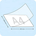 Guangzhou Supplier Laminate Film A6 Hot Laminating Film 111 X 154mm X 125 Micron Anti-static