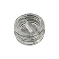 Custom 9g CR Round 2 Splits Wax Oil Glass Jar Container