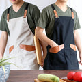 Restaurant Barista Stylist Florist Hand Baked Fashion Suspender Work Apron
