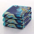 Wholesale Tie Dye Non Slip Recycled Hawaiian Microfiber Beach Hot Yoga Towel With Corner Pocket