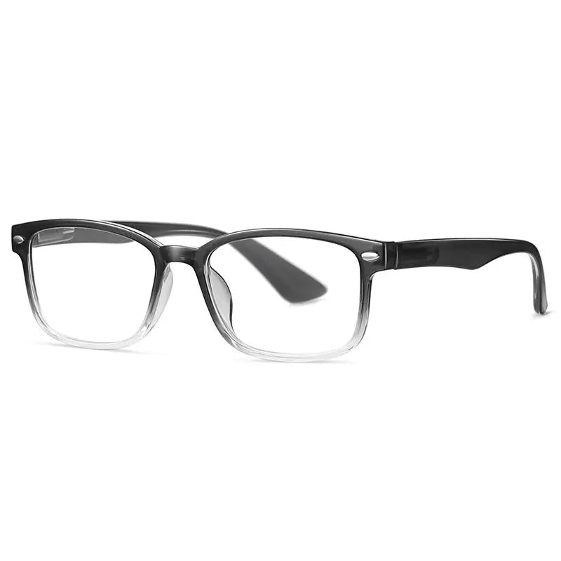 Square Fashion Reading Glasses for Men Wholesale Spring Hinge PC Reading Glasses Made in China Eyeglasses Frames