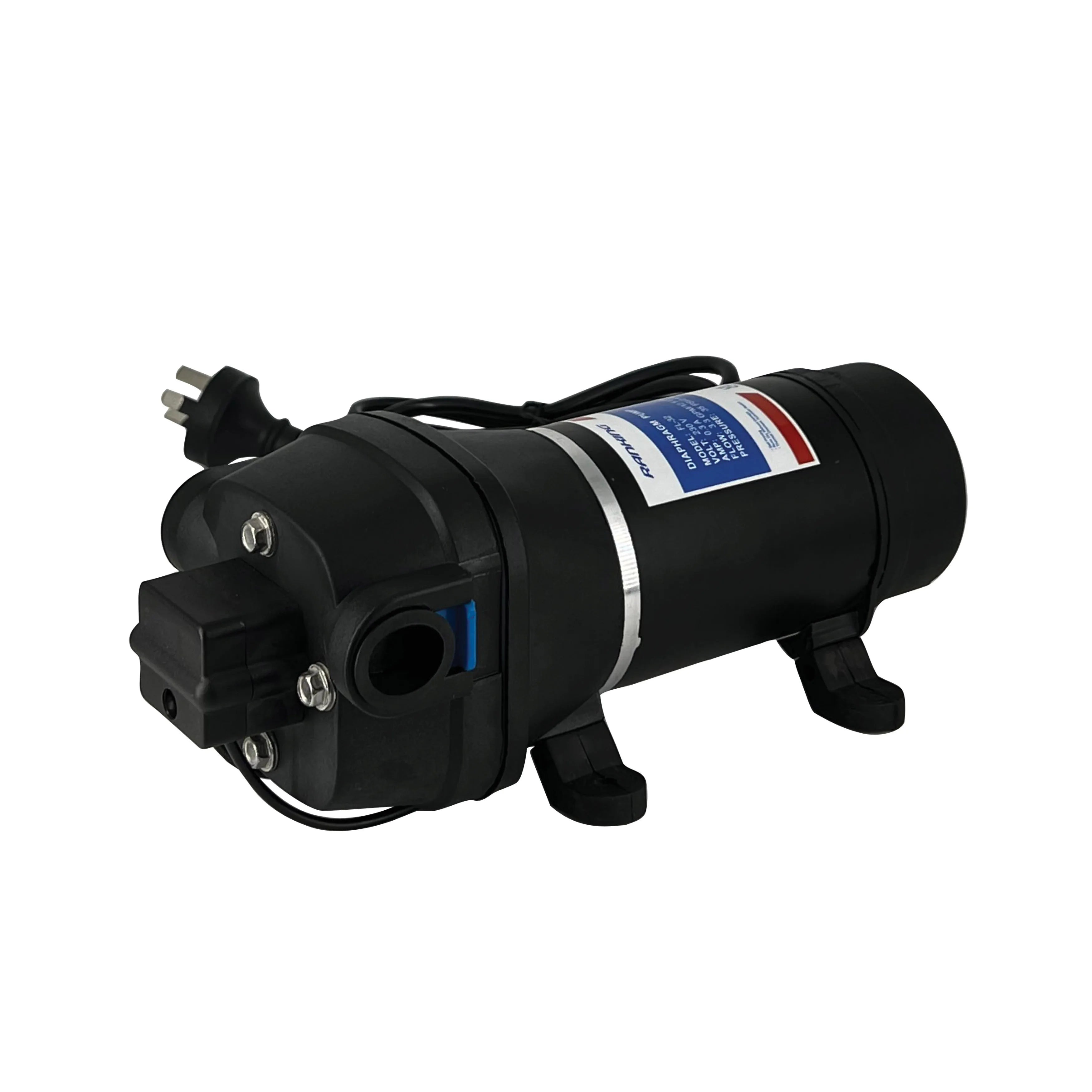 Ranking FL-33 115V 12.5LPM 35PSI AC Small Electric Automatic Booster Diaphragm Self-priming Pump Pressure for RV Boat