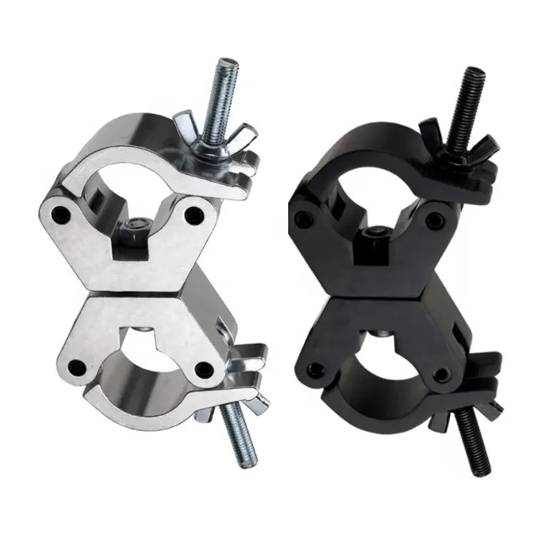 Width 50mm Truss ClampFit 2Inch(48-52)mm Truss Tube Double Clamps Heavy Duty 750KG Swivel Coupler of Truss Lighting Clamps