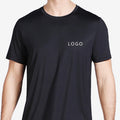 Round Neck Short Sleeve Oversized Breathable Eco-Friendly 180g Quick Drying Spandex/Polyester Cheap Men's T-shirt Custom Logo