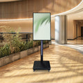 For 32 Inch Floor Standing LCD Advertising Display Screen with Touchscreen for Retail Store Elevator Shopping Mall Indoor