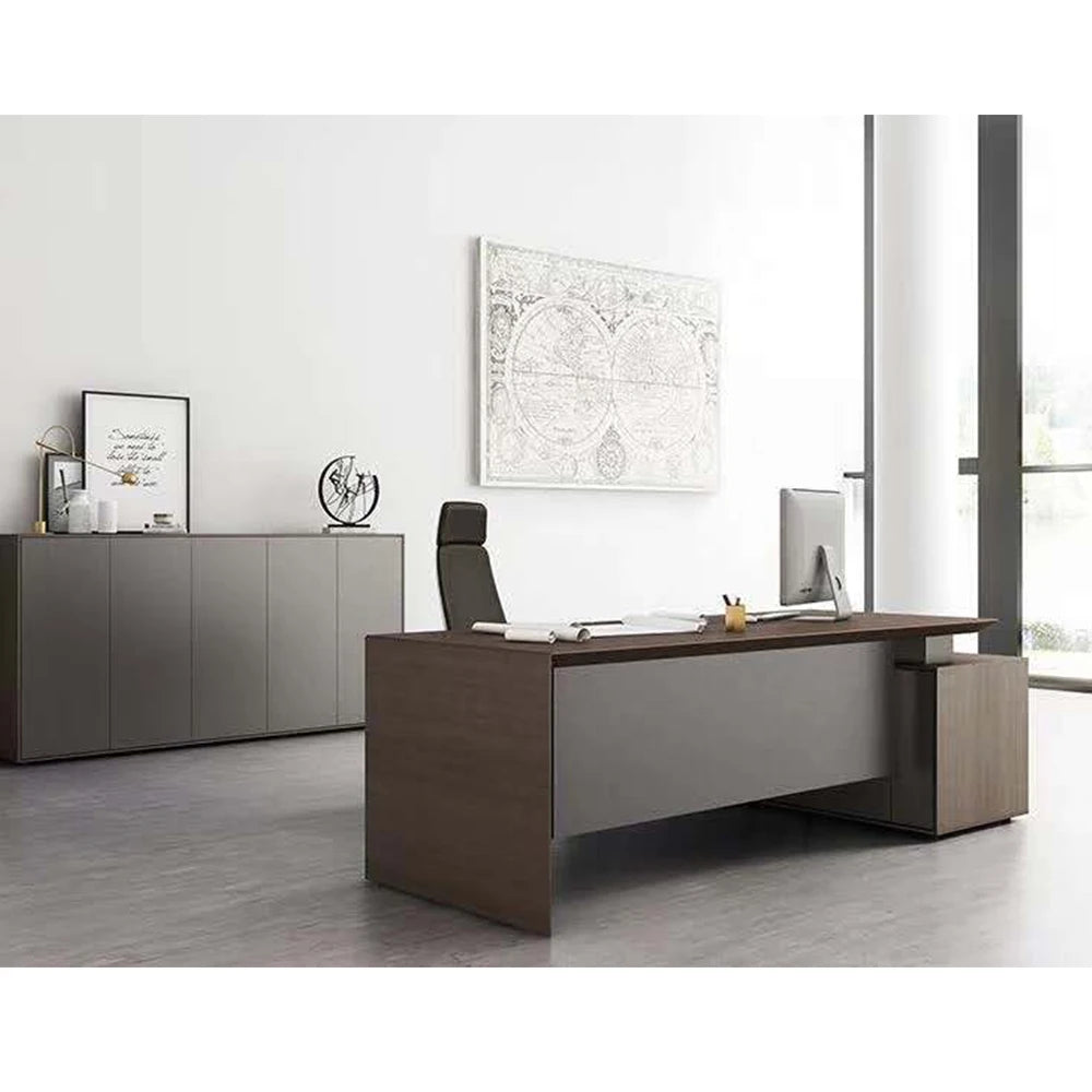 Modern Design High End CEO Office Commercial Furniture Customize Luxury Boss Executive Office Desk