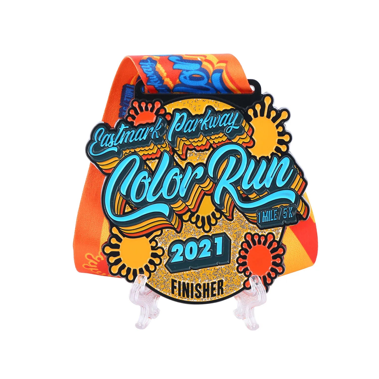 Manufacturer Custom Zinc Alloy 3d Sports Metal 5k Medal Marathon Running Race Award Medals