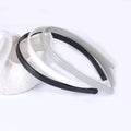 Wholesale Without Teeth Headband 1 cm 2 cm 2.5 cm 3 cm White and Black Head Band