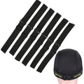 Custom Logo Black Adjustable Elastic Bands Straps Highly Elastic and Durable Straps for Wigs Wig Strap to Secure