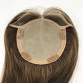 Hair Topper Extension Silk Base Remy Human Hair Topper for Women