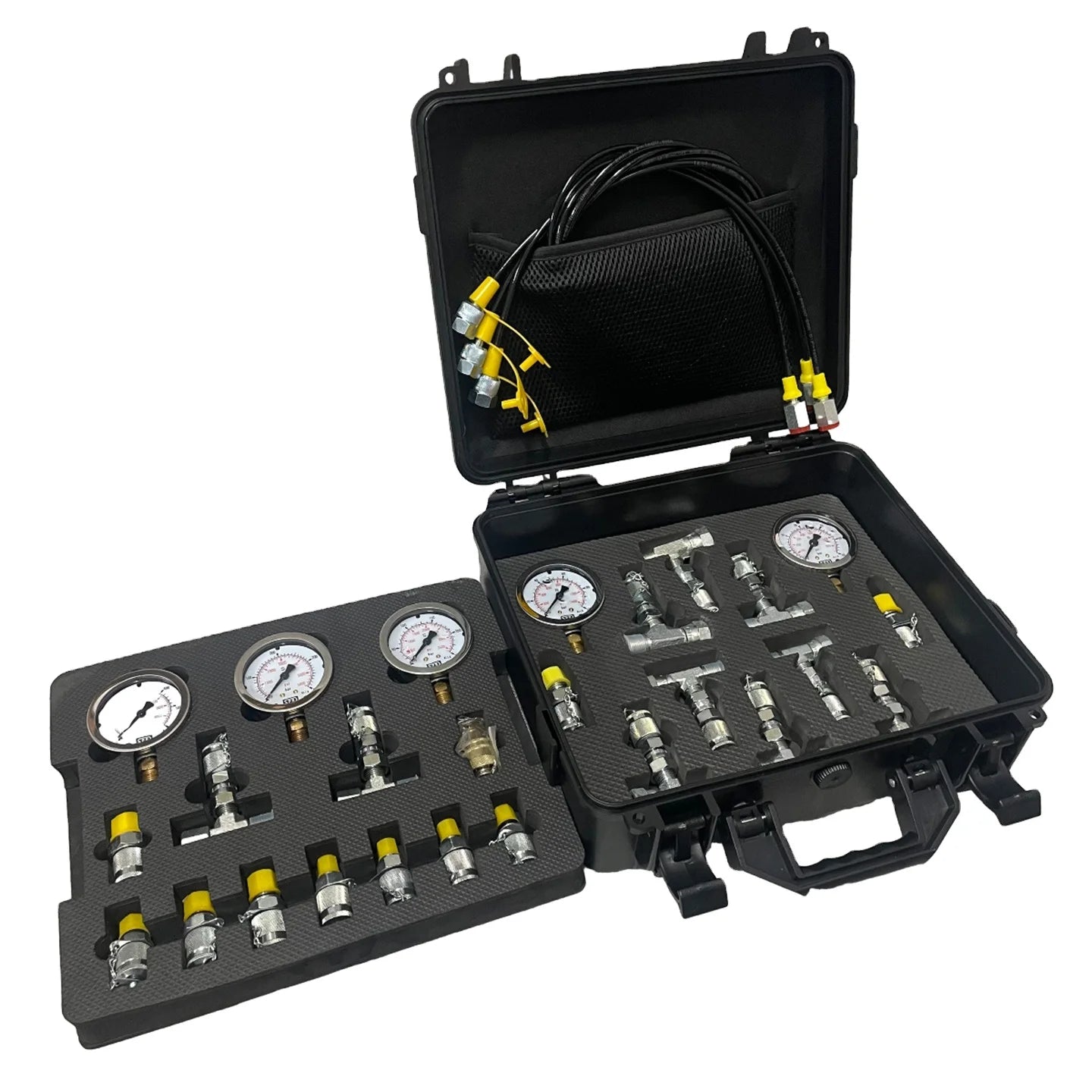CSJHPSS Excavator Test Tool Hydraulic Pressure Gauge Set Measuring Instruments Diagnostic Tool