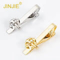 Fashion Popular Mens Tie bar Business Gold Silver Plated Anchor Tie Clip on Tie Jewelry Wholesale