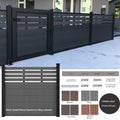 Eco-Friendly Wood Plastic Composite Decking Boards-Easily Assembled Privacy Fence & Skirting with Rot Proof Waterproof Features