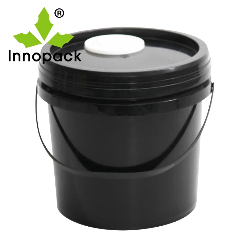 5L 10L Clear Bucket Plastic Pail with Lid PP Bucket
