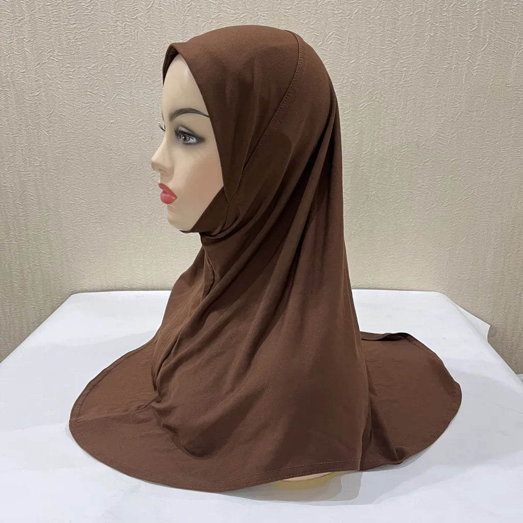 S Code High-density Silk Hemp Chin With Triangle Thin Face Scarf H304 Suitable for 5-10-year-old Girls