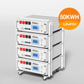 Hybrid Inverter and Solar Battery 10Kwh 20Kwh Modular Rack Mounted Batteries LiFePO4 Lithium Akku Solar Power Station
