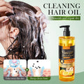 The New Private Label SADOER Lemon Ginger Smooth Cleaning Shampoo Herbal Care Itching Dandruff Removal and Deep Cleaning