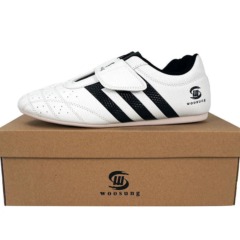 Wholesale Durable Comfortable Taekwondo Karate Sport Shoes for Summer Spring and Autumn With Rubber Insole and Logo Function