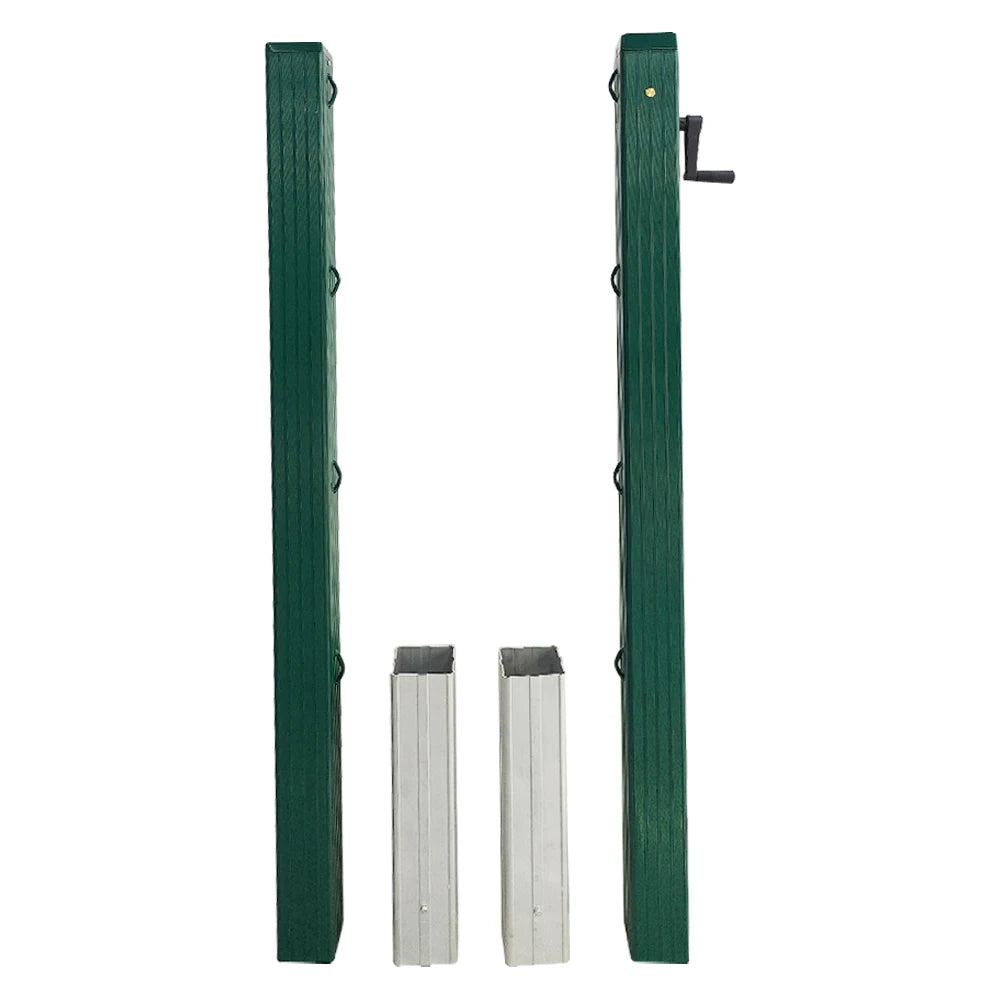 LDK Sports Equipment Professional Inground Tennis Post Outdoor Tennis Pole Pickleball Posts and Nets System