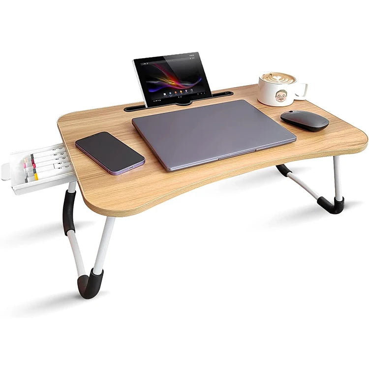 Portable Laptop Desk Foldable Laptop Table Notebook Study Laptop Stand Desk for Bed and Sofa Computer Table Folding Desk Rack