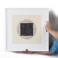 Hot Sale Square 50x50cm Photo Frame White Art Frames Wooden Picture Frames for Home Decor