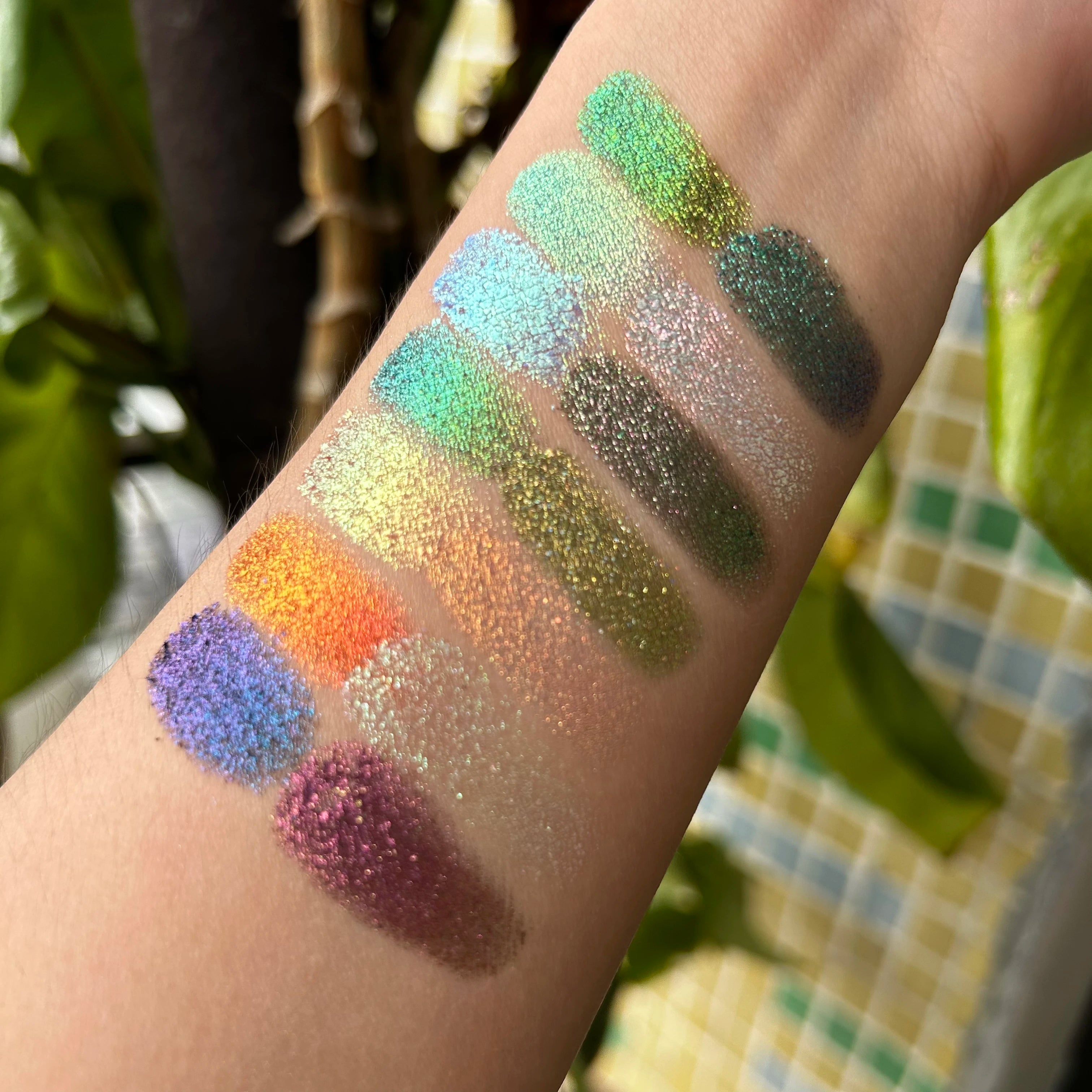 2023 Pressed Eyeshadow Multichrome Duochrome Special Super Shiny Colors