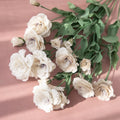 Factory Wholesale 4 Head Eustoma Flowers Wedding Hotel Flower Arrangement