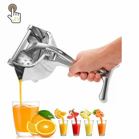 Factory Direct Heavy Duty Single Press Stainless Steel Metal Manual Hand Die Cast Citrus Orange Lime Fruit Juicer Lemon Squeezer