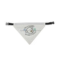 Qualisub Personalized Small Size Pet Scarf Sublimation Pet Scarf Small Sublimation Dog Scarf Blank DIY Design