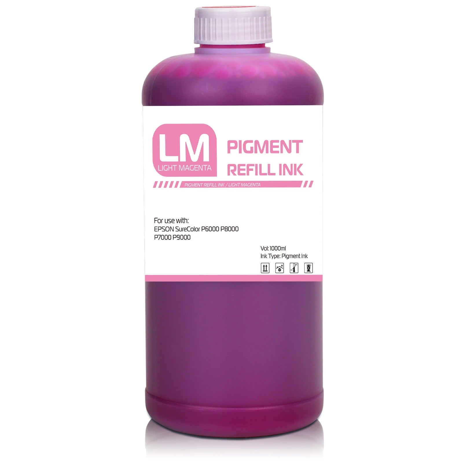 1000ML/Bottle Waterproof Bulk Refill Pigment Ink for Epson SureColor P6000 P8000 P7000 P900 P6080 P7080 P8080 P9080 Priners